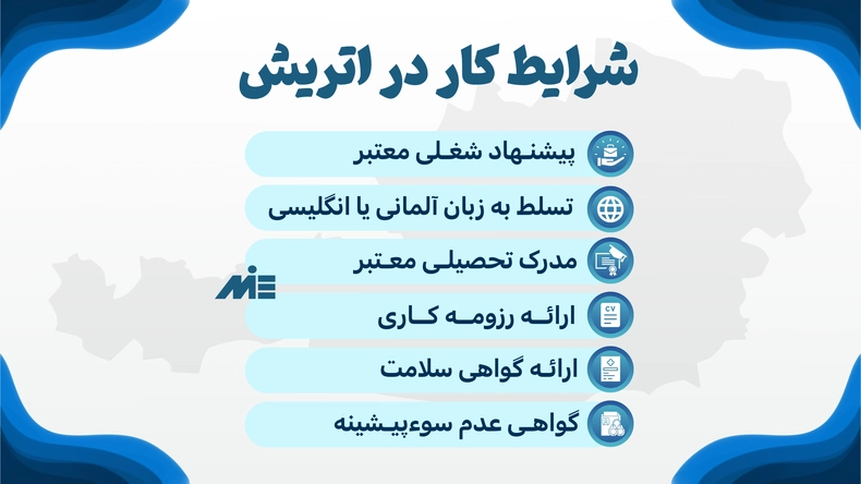 شرایط کار در اتریش