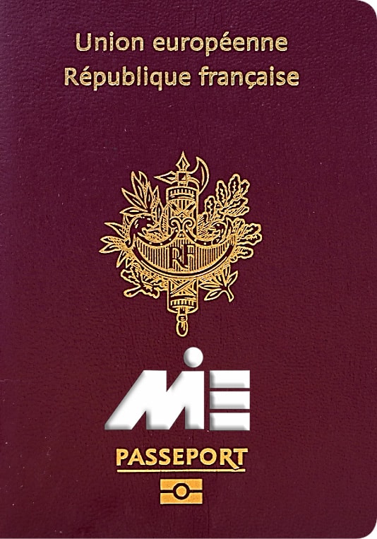 پاسپورت فرانسه ـ تصویر جلد پاسپورت فرانسه