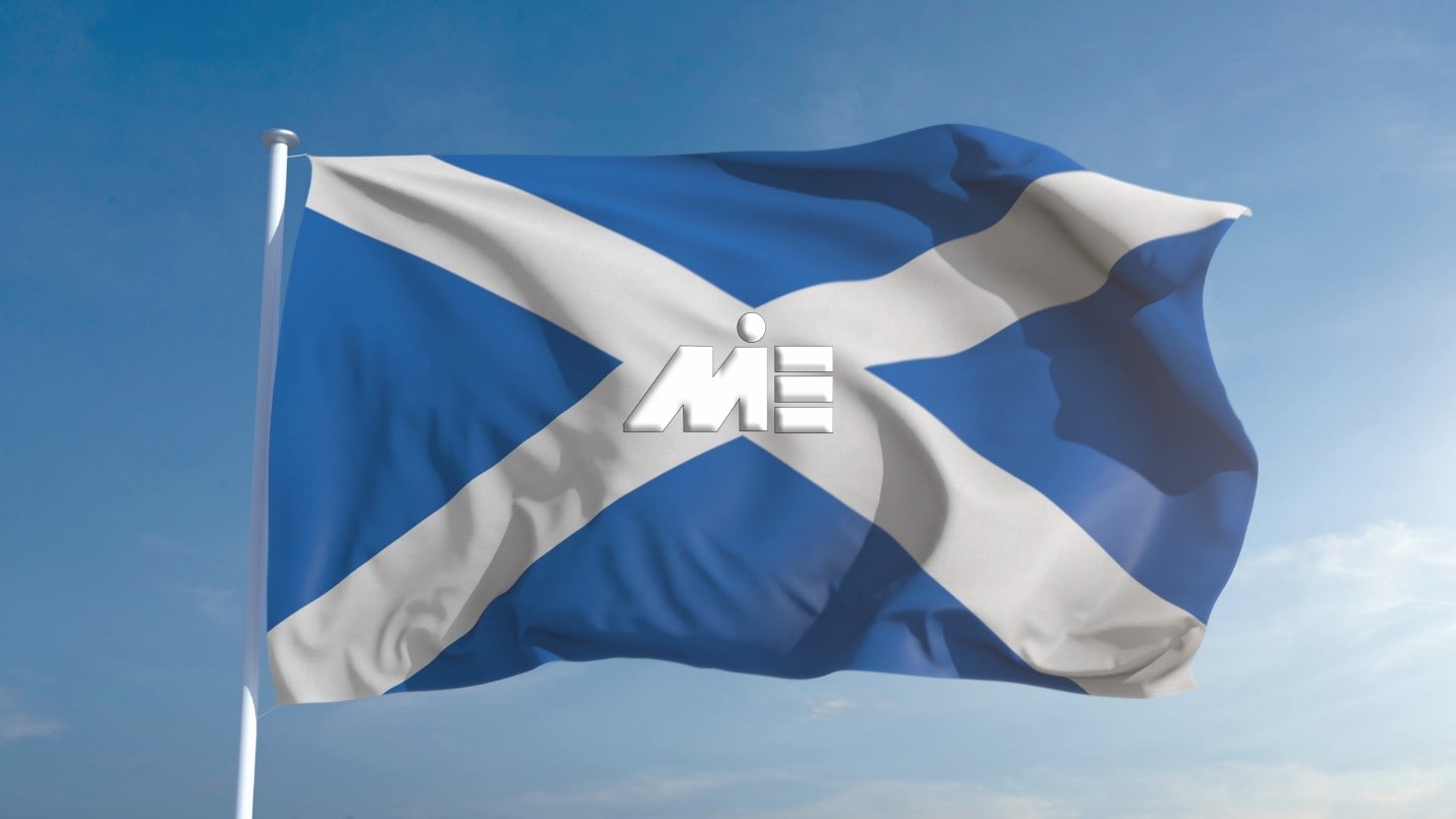 پرچم اسکاتلند ـ مهاجرت به اسکاتلند