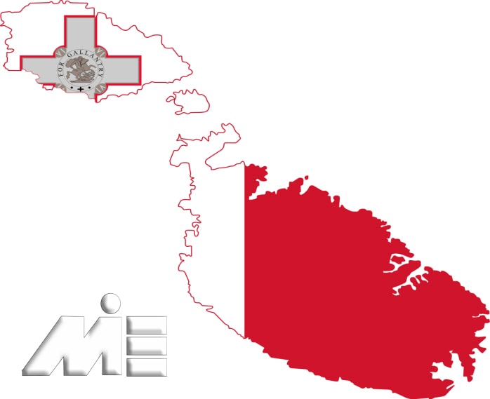 پرچم مالتا ـ نقشه مالتا ـ ویزای توریستی مالتا