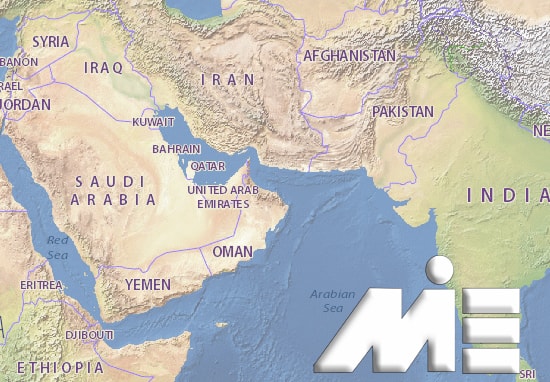 مهاجرت به عمان ـ عمان بر روی نقشه ـ عمان کجاست؟