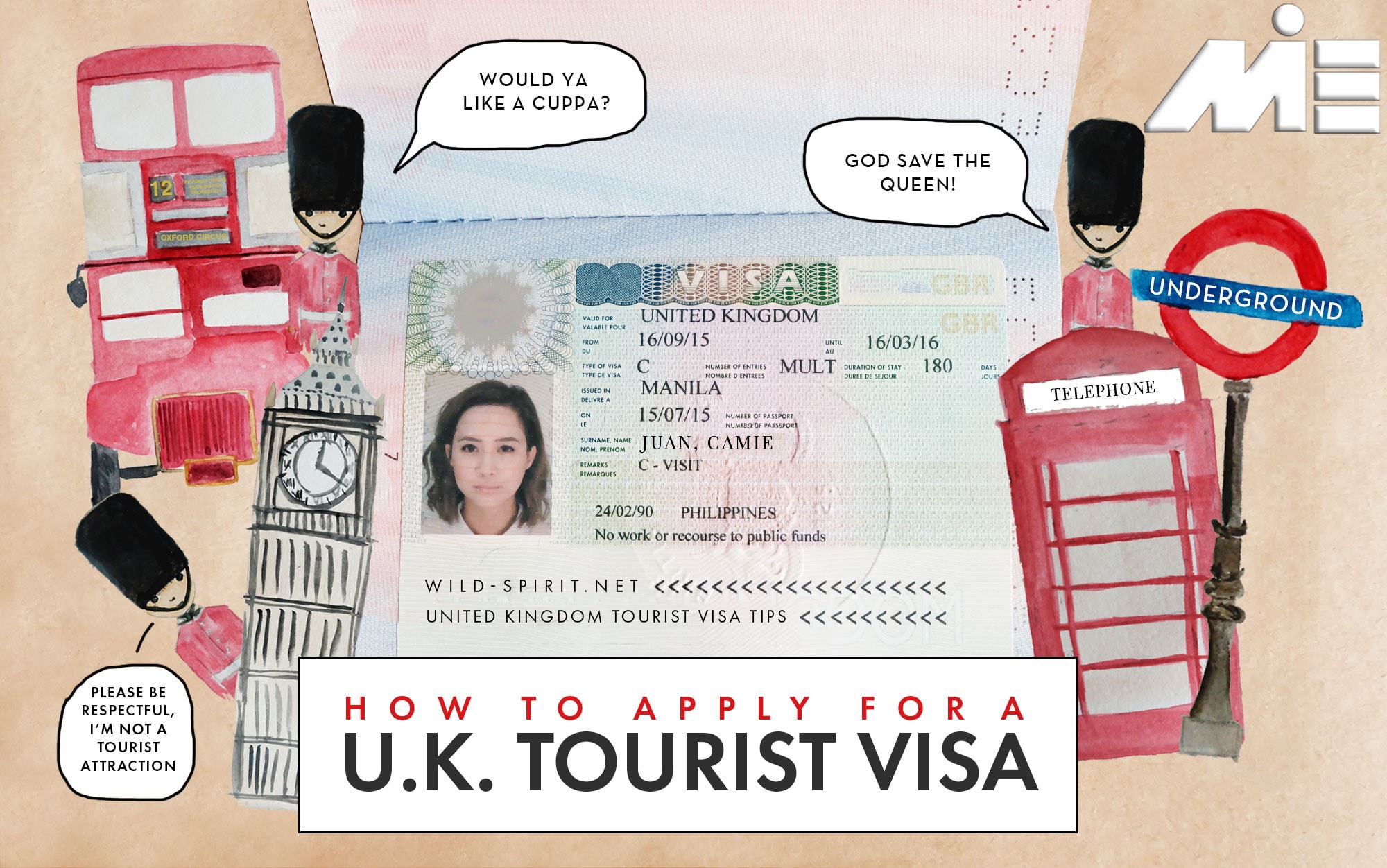 چگونه ویزای توریستی انگلستان بگیریم؟