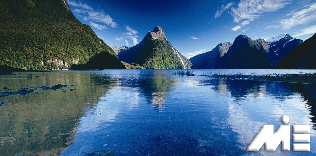 Milford Sound - جاذبه های گردشگری نیوزلند - ویزای توریستی نیوزلند