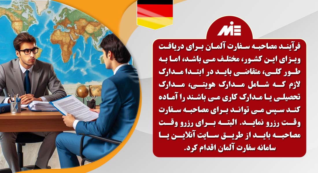 شرایط مصاحبه سفارت آلمان 